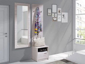 Σετ διαδρόμου Providence F118, 28 kg, Καθρέφτης, Πλαστικοποιημένη μοριοσανίδα, Εντοιχισμένη, Τοίχου | Epipla1.gr