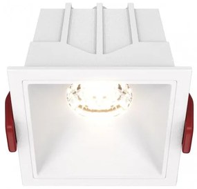 Χωνευτό Σποτ Οροφής Alfa LED 10W 3000K Λευκό DL043-01-10W3K-SQ-W MAYTONI DL043-01-10W3K-SQ-W Λευκό