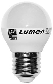 Adeleq Led Λάμπα Σφαιρικό Ε27 3W 230V Θερμό 3000Κ 13-2712300
