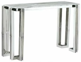 Έπιπλο Εισόδου DKD Home Decor Λευκό Ασημί 120 x 45 x 78 cm