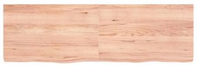 vidaXL Πάγκος Μπάνιου Αν. Καφέ 160x50x(2-6) εκ. Επεξεργ. Μασίφ Ξύλο