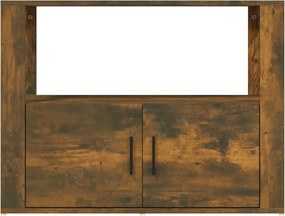 vidaXL Ντουλάπι Καπνιστή Δρυς 80x30x60 εκ. από Επεξεργασμένο Ξύλο