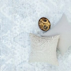 Χαλί ezzo Veneto D307A2A LIGHT GREY-80 x 150 εκ