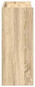 Ράφι παπουτσιών Sonoma Oak 60x25x62 cm Κατασκευασμένο ξύλο - Καφέ
