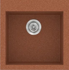 Sanitec Classic 339 (50×50) - Γρανιτένιος νεροχύτης - Granite TERRACOTTA
