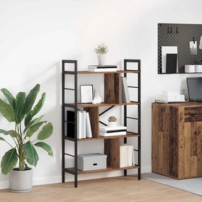 vidaXL Ράφι Βιβλίων 7 επιπέδων 75 x 30 x 123,5 εκ. Επεξεργασμένο Ξύλο