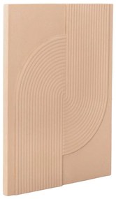 ΠΙΝΑΚΑΣ ΟΡΘΟΓΩΝΙΟΣ ΣΕΙΡΑ SANTORINI HM4521 MDF ΣΕ ΜΠΕΖ ΧΡΩΜΑ 60x4(πάχος)x80Υεκ.