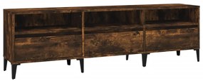 vidaXL Έπιπλο Τηλεόρασης Καπνιστή Δρυς 150x30x44,5 εκ. Επεξ. Ξύλο