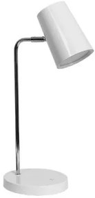 Φωτιστικό Γραφείου Αφής LED 6W Μεταλλικό Dimmable ΦOS_ME-17-00112-1-Λευκό 17-00112-1