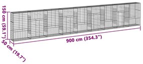 ΣΥΡΜΑΤΟΚΙΒΩΤΙΟ ΜΕ ΚΑΛΥΜΜΑ 900X50X150ΕΚ. ΑΠΟ ΓΑΛΒΑΝΙΣΜΕΝΟ ΧΑΛΥΒΑ 3295162