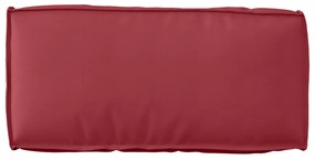 vidaXL Μαξιλάρι Παλέτας για Πλάτη Ροζ 80x40x12 cm, Ύφασμα Oxford