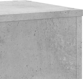 vidaXL Βάση φυτών 2 τεμ. Γκρι Σκυροδέματος 30 x 30 x 70 εκ.