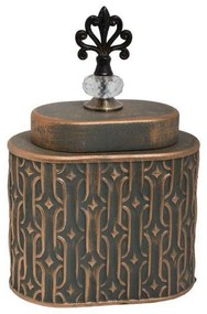 Βάζο Κεραμικό 373-221-702 20x12x31cm Bronze Ceramic