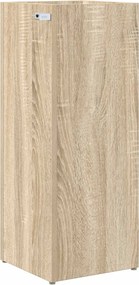 vidaXL Σχέδιο &amp; βάση αποθήκευσης Δρύς Sonoma 25 x 24,5 x 64 εκ.