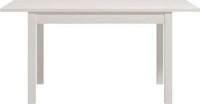Τραπέζι Τραπεζαρίας Επεκτεινόμενο Narvic Λευκό 120(160)x80x77 εκ.