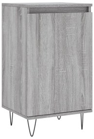 vidaXL Συρταριέρα Γκρι Sonoma 40 x 35 x 70 εκ. από Επεξεργασμένο Ξύλο