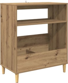 vidaXL Βάση πικάπ Artisan Δρυς 71 x 39,5 x 83 εκ. Επεξεργασμένο Ξύλο