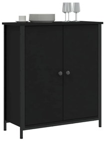 vidaXL Ντουλάπι Μαύρο 70 x 30 x 80 εκ. από Επεξεργασμένο Ξύλο