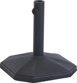 Βάση ομπρέλας Home ESPRIT Μαύρο 37 X 37 X 39 CM