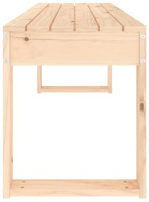 vidaXL Παγκάκι Κήπου 110 x 38 x 45 εκ. από Μασίφ Ξύλο Πεύκου