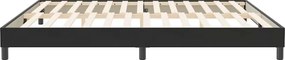 vidaXL Box Spring Κρεβάτι χωρίς στρώμα Μαύρο 200x220 cm Βελούδινο
