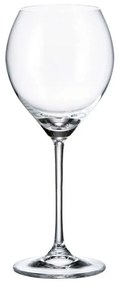 Ποτήρι Κρασιού Κολωνάτο Carduelis CTB01F06390 390ml Κρυστάλλινο Clear Βοημίας Κρύσταλλο