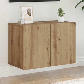 vidaXL Ντουλάπι Τοίχου Τηλεόρασης Artisian Δρυς 60 x 30 x 41 εκ.