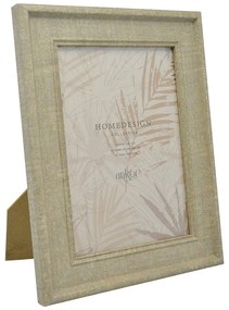 Κορνίζα Με Όψη Μπεζ Πλαστικό/Ξύλο 20x25cm ANKOR