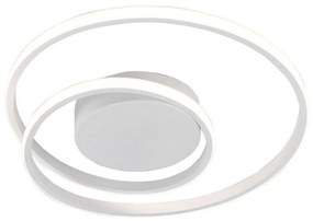 Φωτιστικό Οροφής - Πλαφονιέρα Zibal R62911131 22W Led Φ39cm 7cm White Mat RL Lighting Metal