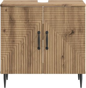 vidaXL Ντουλάπα Νιπτήρα Mπάνιου HAARLEM Artisan Δρυς