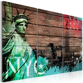 Πίνακας - NYC collage II 90x60
