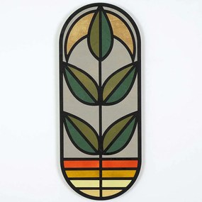 Διακοσμητικό Τοίχου 797EVL1918 53x2x22cm Multi Wallity Particle Board, Melamine