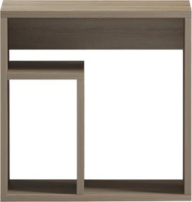 Βοηθητικό τραπέζι Doublo pakoworld sonoma 40x35x40εκ