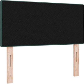 vidaXL Κεφαλάρι Σκούρο Πράσινο 80 cm Βελούδο