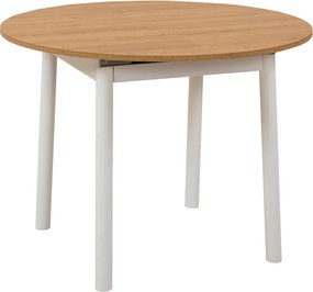 Extendable Dining Table Oliver - Oak, White Oak
White