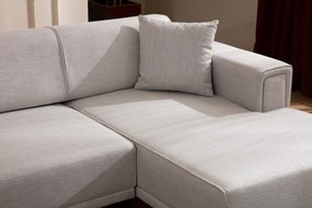 Corner Sofa-Bed Horizon Right - Ecru Ecru