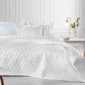 Κουβερλί King Size (Σετ 240x250) Guy Laroche Hive White