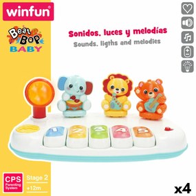 Παιχνίδι πιάνου Winfun 26 x 11 x 15 cm (4 Μονάδες)