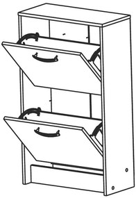 Παπουτσοθήκη Flare