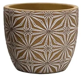 Κασπώ (Φ11x10.5) Marhome Καφέ/Λευκό 06-20052