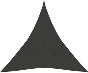 vidaXL Πανί Σκίασης Ανθρακί 3 x 3 x 3 μ. από HDPE 160 γρ./μ²