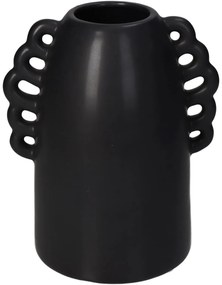 Βάζο ArteLibre Μαύρο Κεραμικό 14.3x11x17cm