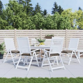 vidaXL Μαξιλάρια Καρέκλας Κήπου 6 τεμ. Taupe 50x50x7 εκ. Oxford Ύφασμα