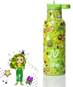 Ecolife Θερμός – Μπουκάλι X Vasiliki 500ml Borola 33-BO-2320