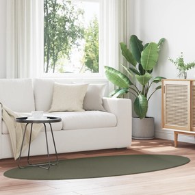 vidaXL Χαλιά "HUARTE" Δάσος Πράσινο 120x170 εκ. Ωοειδές