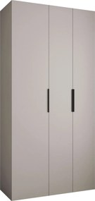 Ντουλάπα Como IV-Cashmere - Μαύρο-Μήκος: 120εκ