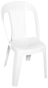 Chair Melitta Plastic White 46x55x83 εκ.