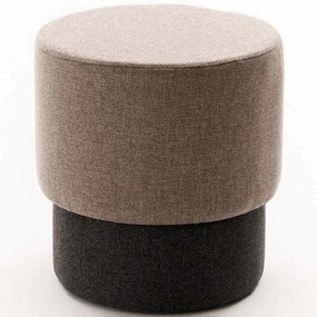 Σκαμπό Patara 825BLC5176 Φ40x40cm Brown
