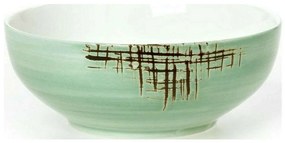 Μπωλ Δημητριακών Country 37.120.123 Φ16cm Green Cryspo Trio Porcelain