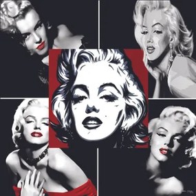 MarHome ΠΙΝΑΚΑΣ ΚΑΜΒΑΣ MARILYN 60x60cm. 12/ΚΙΒ 16-14658